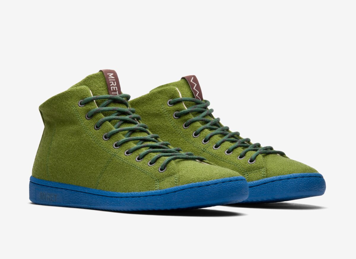 ERILO Moss x Blue Outsole Sneakers - Image 1