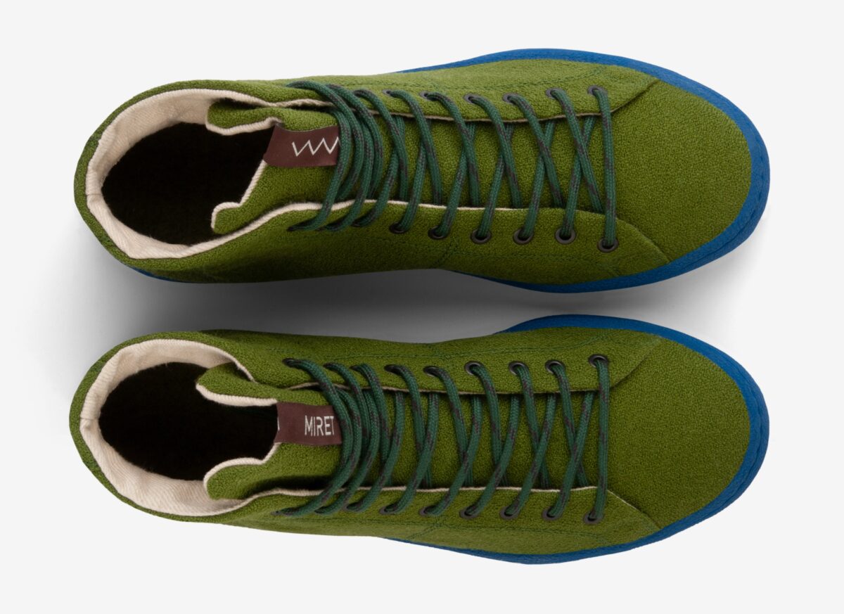 ERILO Moss x Blue Outsole Sneakers - Image 3