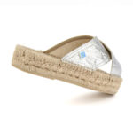 myESPADRILLE CHUNKY PINA Silver - Image 3